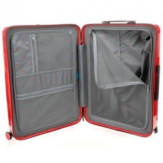 Piquadro SEEKER70/Red L 98 л валіза з полікарбонату на 4 колесах червона