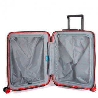 Piquadro SEEKER70/Red S 39,5 л чемодан из поликарбоната на 4 колесах красный