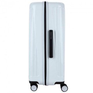 Piquadro SEEKER70/White L 98 л валіза з полікарбонату на 4 колесах біла