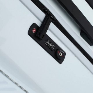 Piquadro SEEKER70/White L 98 л валіза з полікарбонату на 4 колесах біла