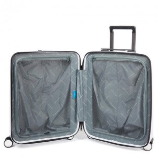 Piquadro SEEKER70/White S 39,5 л чемодан из поликарбоната на 4 колесах белый