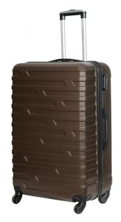 Пластиковый чемодан гигант 110 л Vip Collection Costa Brava 28 Brown