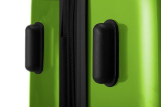 Пластиковый комплект чемоданов на 4-х колесах HAUPTSTADTKOFFER, apple