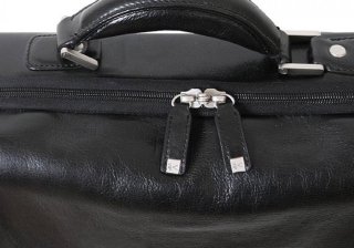 Портфель мужской кожаний Vip Collection 51906 Black