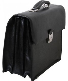 Портфель чоловічий шкіряний Vip Collection 52365 Black