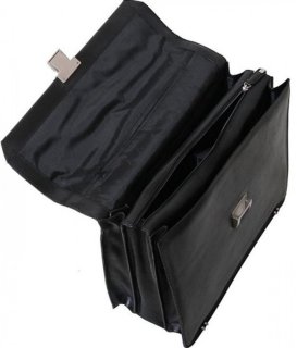 Портфель чоловічий шкіряний Vip Collection 52365 Black