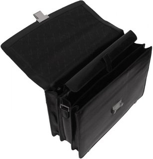 Портфель мужской кожаний Vip Collection Y 120 Black