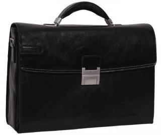 Портфель мужской кожаний Vip Collection Y 606 Black