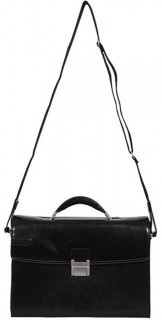 Портфель мужской кожаний Vip Collection Y 606 Black