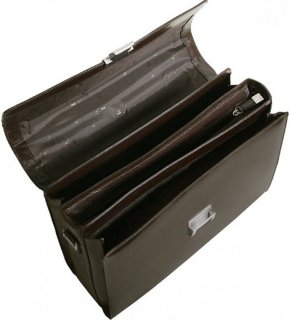 Портфель мужской кожаний Vip Collection Y 606 Brown