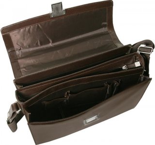 Портфель мужской кожаний Vip Collection Y 606 Brown