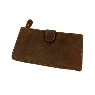 Портмоне чоловіче з натуральної шкіри Tiding Bag Коричневий