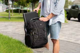 Повсякденний рюкзак 2Е Ultimate Smart Pack на 30 л з відділами для ноутбука та планшета Чорний
