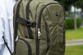 Повсякденний рюкзак 2Е Ultimate Smart Pack на 30 л з відділами для ноутбука та планшета Зелений