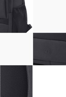 Повседневный рюкзак Xiaomi Ninetygo Large Capacity Business Travel на 23 л с отделом для ноутбука Черный