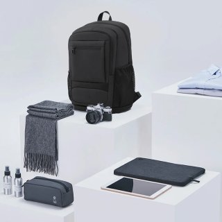 Повседневный рюкзак Xiaomi Ninetygo Large Capacity Business Travel на 23 л с отделом для ноутбука Черный