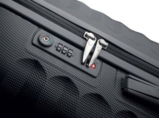Премиум чемодан больших размеров из поликарбоната 100 л Roncato UNO ZIP, черный