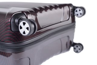 Премиум чемодан средних размеров из поликарбоната 71 л Roncato UNO ZSL Premium carbon, красный