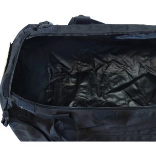 Прочная тактическая сумка-рюкзак Bagland 110 л с Cordura 1000D, водонепроницаемая Черная