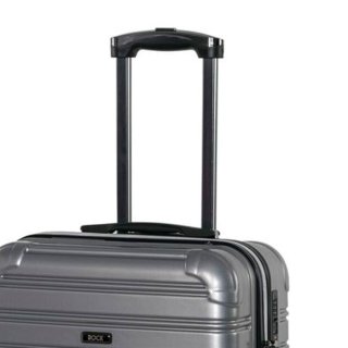 Rock Chicago 35 л чемодан из ABS пластика на 4 колесах серый