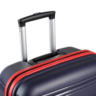 Rock Impact II (M) Black/Blue 67,5 л чемодан из полипропилена на 4 колесах черный