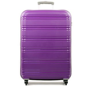 Rock Impact (L) Purple 104 л чемодан из полипропилена на 4 колесах фиолетовый