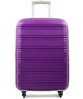 Rock Impact (M) Purple 67,5 л чемодан из полипропилена на 4 колесах фиолетовый