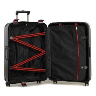 Rock Shield (S) Black 28 л чемодан из полипропилена на 4 колесах черный