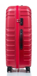 Roncato Fusion 102 л чемодан на 4-х колесах из поликарбоната красный