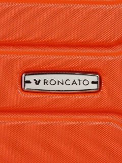 Roncato Fusion 41 л чемодан для ручной клади на 4-х колесах из поликарбоната оранжевый