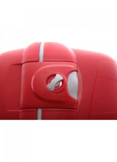 Roncato Light валіза на 80 л з поліпропілену червоного кольору