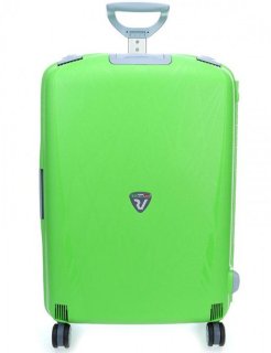 Roncato Light валіза на 80 л з поліпропілену салатового кольору