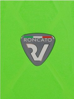Roncato Light валіза на 80 л з поліпропілену салатового кольору