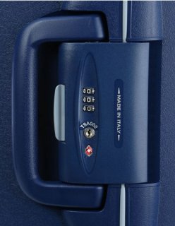 Roncato Light валіза на 80 л з поліпропілену темно-синього кольору Roncato Light валіза на 80 л з поліпропілену темно-синього кольору
