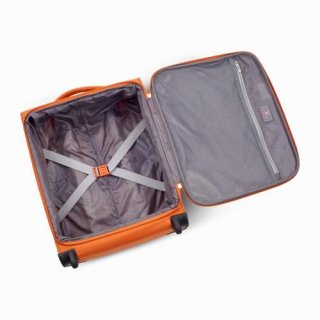 Roncato Lite Plus 25 л облегченный чемодан для ручной клади на 2-х колесах тканевый оранжевый
