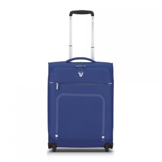 Roncato Lite Plus 25 л полегшена валіза для ручної поклажі на 2-х колесах тканинна синя