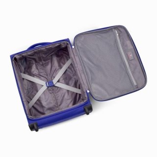 Roncato Lite Plus 25 л полегшена валіза для ручної поклажі на 2-х колесах тканинна синя