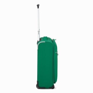 Roncato Lite Plus 25 л облегченный чемодан для ручной клади на 2-х колесах тканевый зеленый
