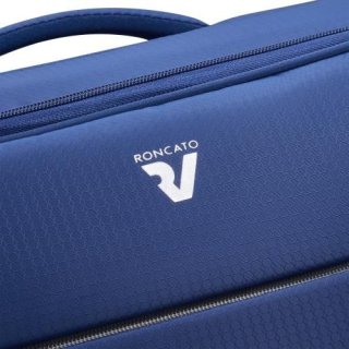 Roncato Lite Plus 42 л облегченный чемодан для ручной клади из нейлона синий