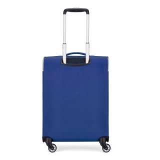Roncato Lite Plus 42 л облегченный чемодан для ручной клади на 4-х колесах из нейлона синий