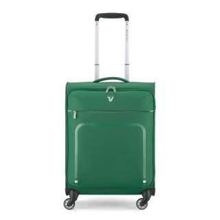 Roncato Lite Plus 42 л облегченный чемодан для ручной клади на 4-х колесах из нейлона зеленый