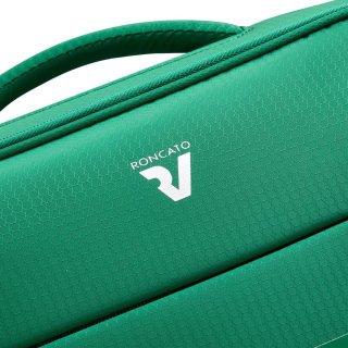 Roncato Lite Plus 42 л облегченный чемодан для ручной клади на 4-х колесах из нейлона зеленый