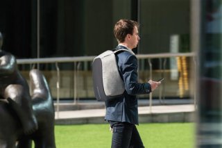 Рюкзак Bobby anti-theft backpack 15.6 дюйма Серый