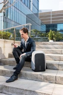 Рюкзак Bobby anti-theft backpack 15.6 дюйма Серый