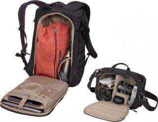 Рюкзак для фототехники, для ноутбука, туристический Thule Covert DSLR Черный