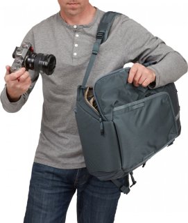 Рюкзак для фототехники, для ноутбука, туристический Thule Covert DSLR Синий