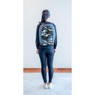 Рюкзак для города антивор XD Design Bobby Zebra Синий