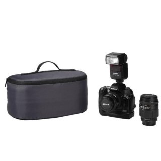 Рюкзак для ноутбука 15,6" и сумка для фотокамеры Sumdex, черный с серым