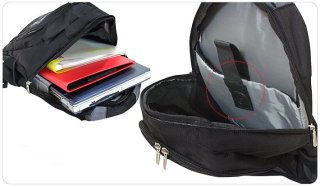 Рюкзак для ноутбука 16" Sumdex, черный с серым