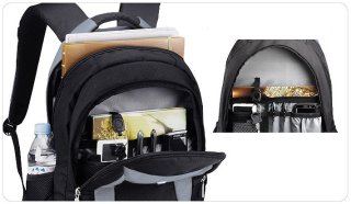 Рюкзак для ноутбука 16" Sumdex, черный с серым